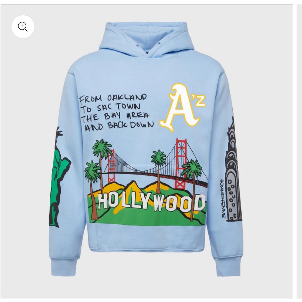 Men’s and woman Sky blue Hollywood Jack new rare to find size small…unisex